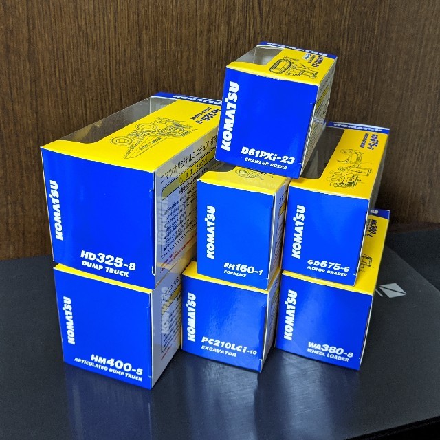 KOMATSU 小松製作所 コマツミニカー 非売品7台セット!の通販 by KOMATSU 小松製作所 コマツミニカー 非売品7台セット!の通販 by