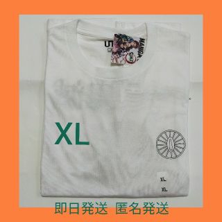 ユニクロ(UNIQLO)の＊XL  鬼滅の刃 UNIQLO コラボ Tシャツ ホワイト(Tシャツ/カットソー(半袖/袖なし))