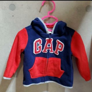 ベビーギャップ(babyGAP)のbabyGAP パーカー 耳付き フリース ノースフェイス ZARA パタゴニア(ジャケット/コート)