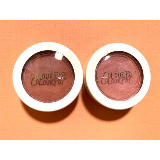 カラーポップ(colourpop)のスーパーショックチーク　2色セット(チーク)