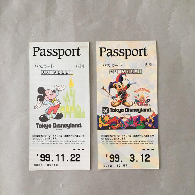 Disney(ディズニー)のディズニー　チケット　7枚　使用済 チケットのチケット その他(その他)の商品写真