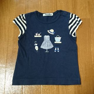 ファミリア(familiar)のファミリア(familiar) 刺繍入り Tシャツ(Tシャツ/カットソー)