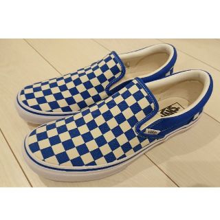 ヴァンズ(VANS)のvans スリッポン ブルー(スニーカー)