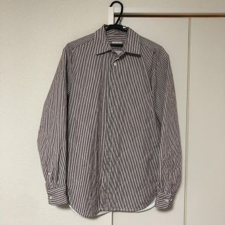 ドリスヴァンノッテン(DRIES VAN NOTEN)の【最終値下げ‼️】ドリス　ヴァン　ノッテン　ストライプステッチシャツ19aw(シャツ)