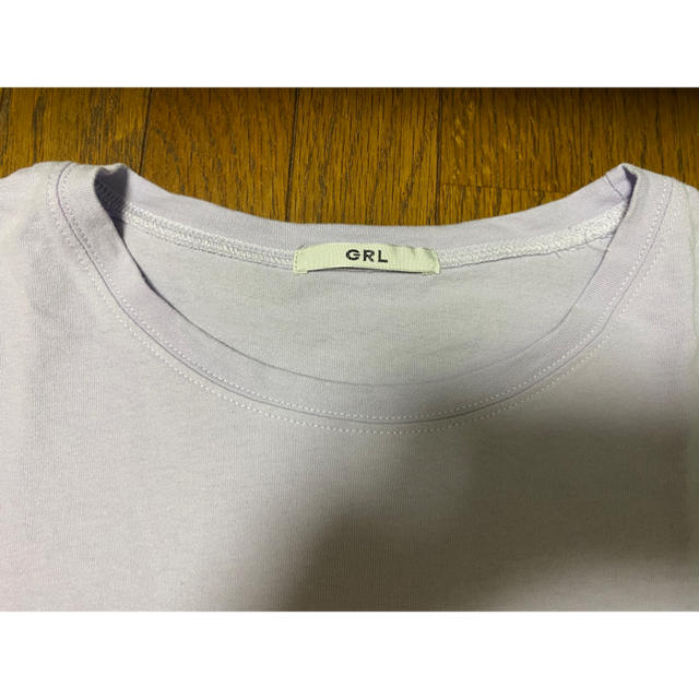 GRL(グレイル)のGRLグレイル　胸ポケット付きビッグTシャツ レディースのトップス(Tシャツ(半袖/袖なし))の商品写真