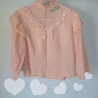 ロキエ(Lochie)のlochie pink blouse(シャツ/ブラウス(長袖/七分))