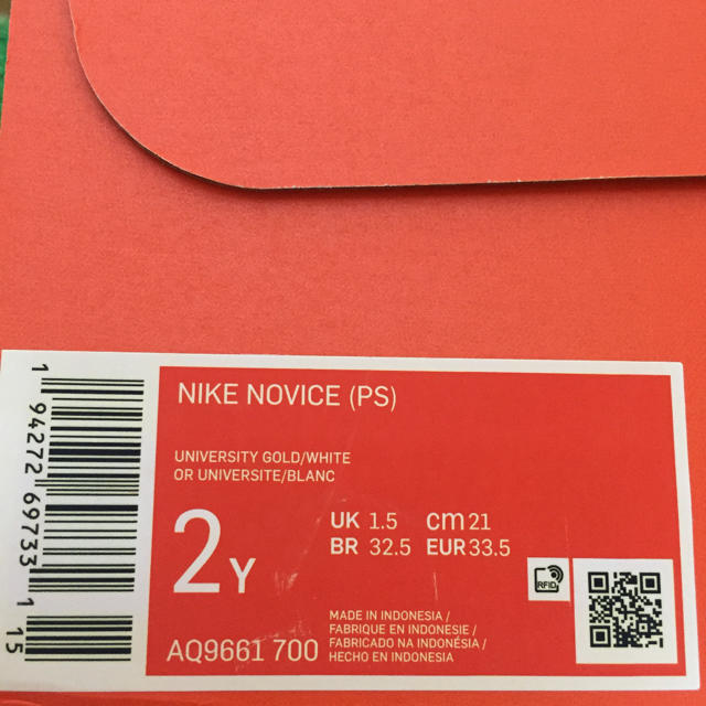 NIKE(ナイキ)の新品タグ付✴️ NIKE NOVIS ナイキ ノーヴィス 21㎝ キッズ/ベビー/マタニティのキッズ靴/シューズ(15cm~)(スニーカー)の商品写真