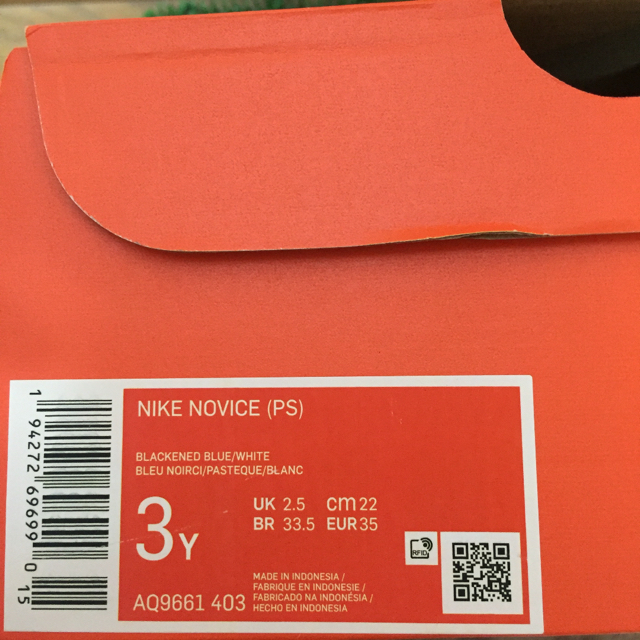 NIKE(ナイキ)の新品タグ付✴️ NIKE NOVIS ナイキ ノーヴィス 22㎝ キッズ/ベビー/マタニティのキッズ靴/シューズ(15cm~)(スニーカー)の商品写真