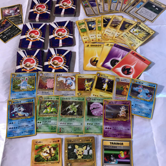 クリアランス セール 130枚 ポケモンカード 旧裏 キラ含 まとめ売り