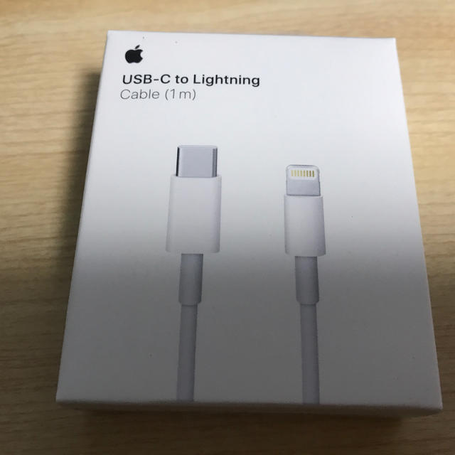 Apple(アップル)のUSB-C Lightning Cable スマホ/家電/カメラのスマホアクセサリー(その他)の商品写真