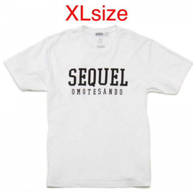 SEQUEL PRINT-TSHIRT WHITE  XLaizeメンズ