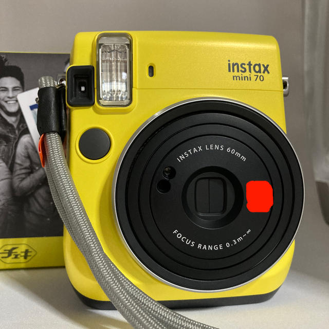 フィルムカメラフジフィルム　チェキ　instax mini 70 即撮影可能