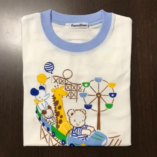 ファミリア(familiar)の未使用 familiar ファミちゃん 半袖カットソー 100 男の子(Tシャツ/カットソー)