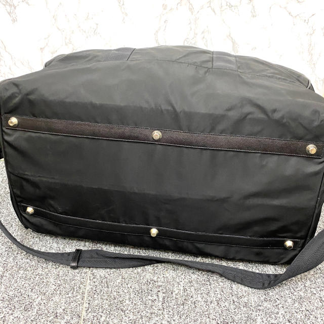 PRADA(プラダ)の美品 PRADA プラダ ボストンバッグ ショルダーストラップ付 トラベルバッグ メンズのバッグ(ボストンバッグ)の商品写真