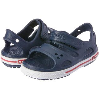 クロックス(crocs)の15cm クロックス クロックバンド 2.0 PS ネイビー C7(サンダル)