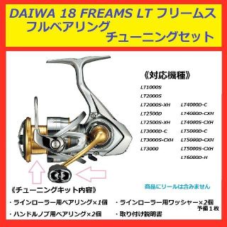 ダイワ(DAIWA)の● DAIWA ダイワ 18 FREAMS フリームス フルベアリング　セット(その他)