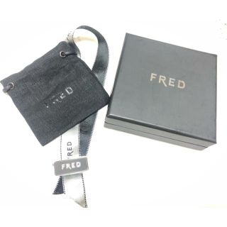 フレッド(FRED)のフレッド 巾着 箱 リボン 小物入れ 未使用 ジュエリーケース(ポーチ)