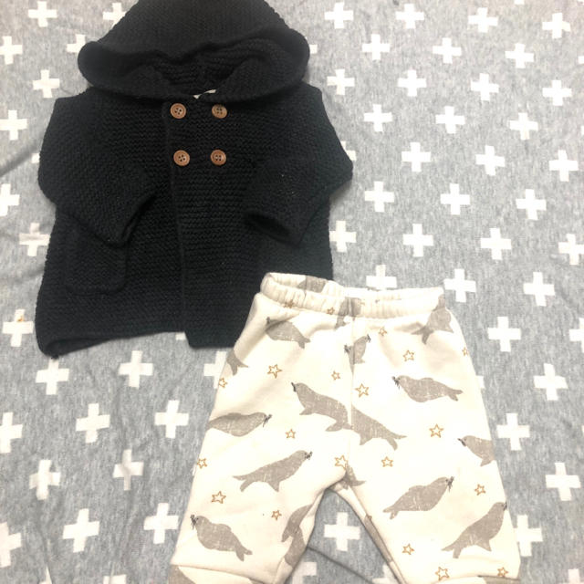 ZARA KIDS(ザラキッズ)のzara baby,gap baby 9点　0-3ヶ月 キッズ/ベビー/マタニティのベビー服(~85cm)(カーディガン/ボレロ)の商品写真