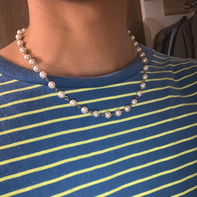 KAPITAL - pearl necklace パールネックレス 50cmの通販 by たりまろ's shop｜キャピタルならラクマ