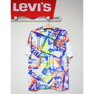 レア80s～ビンテージデッドストックLevi'sリーバイスUSA製アートTシャツ