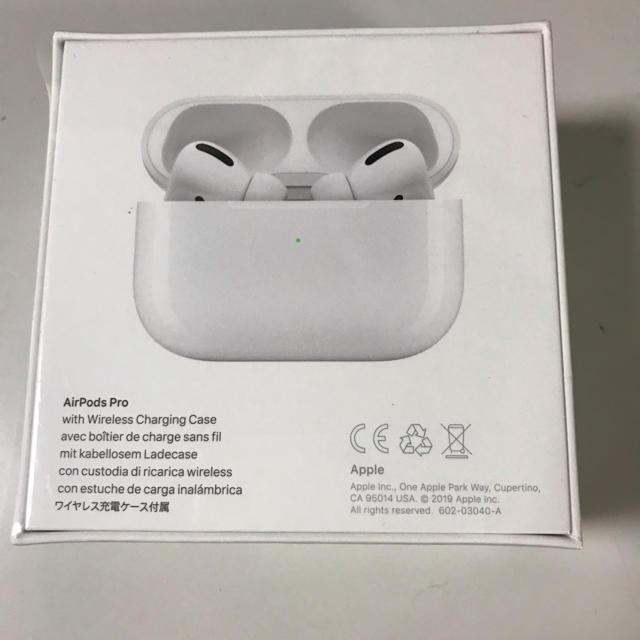 【新品未開封】AirPods Pro Apple アップル エアポッズプロ 1