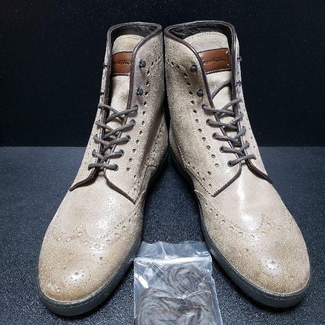 Santoni(サントーニ)のサントーニ（Santoni） イタリア製レザーブーツ UK7 メンズの靴/シューズ(ブーツ)の商品写真