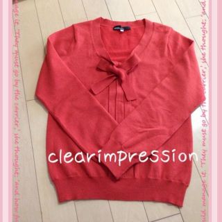 クリアインプレッション(CLEAR IMPRESSION)のクリアインプレッション☆ニットカットソー(カットソー(長袖/七分))