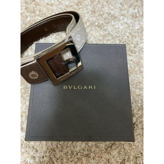 ブルガリ(BVLGARI)のBVLGARI   ベルト　ホワイト(ベルト)