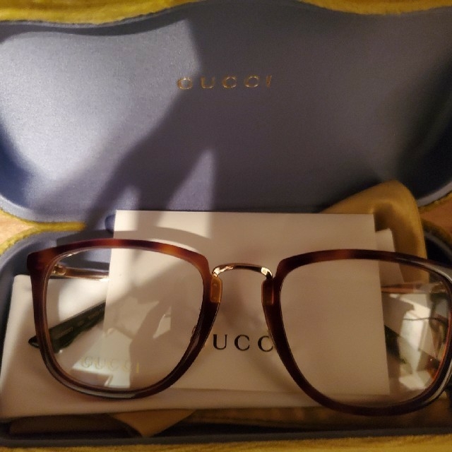 Gucci(グッチ)のUCCI GG0323O 伊達メガネ レディースのファッション小物(サングラス/メガネ)の商品写真