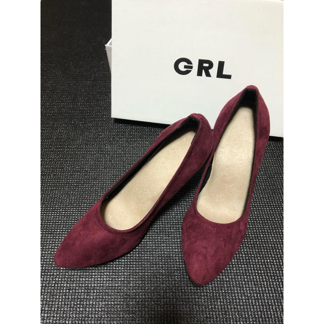 GRL(グレイル)のGRL   低反発ストレッチエコスエードベーシックパンプス レディースの靴/シューズ(ハイヒール/パンプス)の商品写真