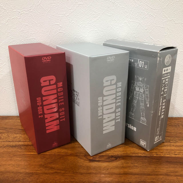 機動戦士ガンダムDVD-BOX 1&2セット　フィギュア付き