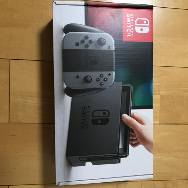 Nintendo Switch JOY-CON グレー 本体  HAC-S-KA