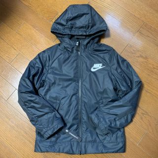 ナイキ(NIKE)のNIKE ナイキ ナイロンジャケット 140cm ブラック 黒(ジャケット/上着)