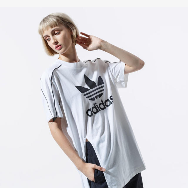 adidas(アディダス)のアディダス　オリジナルス ウェア トップス Tシャツ OT EC1877 レディースのトップス(Tシャツ(半袖/袖なし))の商品写真