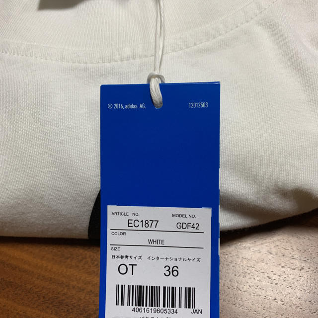 adidas(アディダス)のアディダス　オリジナルス ウェア トップス Tシャツ OT EC1877 レディースのトップス(Tシャツ(半袖/袖なし))の商品写真