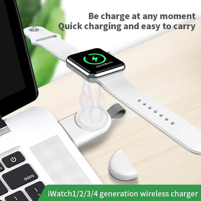 Apple Watch(アップルウォッチ)の急速充電  アップルウォッチ  Apple watch  充電器    USB スマホ/家電/カメラのスマートフォン/携帯電話(バッテリー/充電器)の商品写真