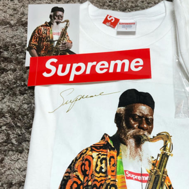 Supreme(シュプリーム)の白 L Supreme Pharoah Sanders Tee 20SS 新品  メンズのトップス(Tシャツ/カットソー(半袖/袖なし))の商品写真