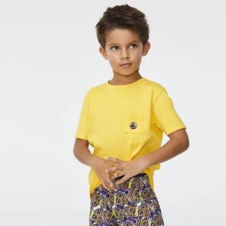 プチバトー(PETIT BATEAU)のプチバトー2020SS カラー半袖Tシャツ8ans(Tシャツ/カットソー)