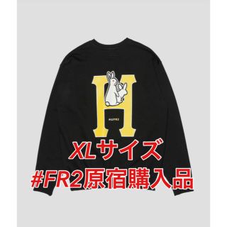 ハフ(HUF)のHUF x #FR2 CLASSIC H CREW SWEAT BLACK(スウェット)