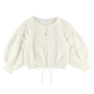 アリシアスタン(ALEXIA STAM)のCotton Gauze Blouse Off White 本日限定価格(シャツ/ブラウス(長袖/七分))