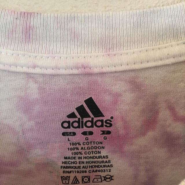 adidas(アディダス)の専用　アディダス　ブルズ　ローズ　タイダイ メンズのトップス(Tシャツ/カットソー(半袖/袖なし))の商品写真