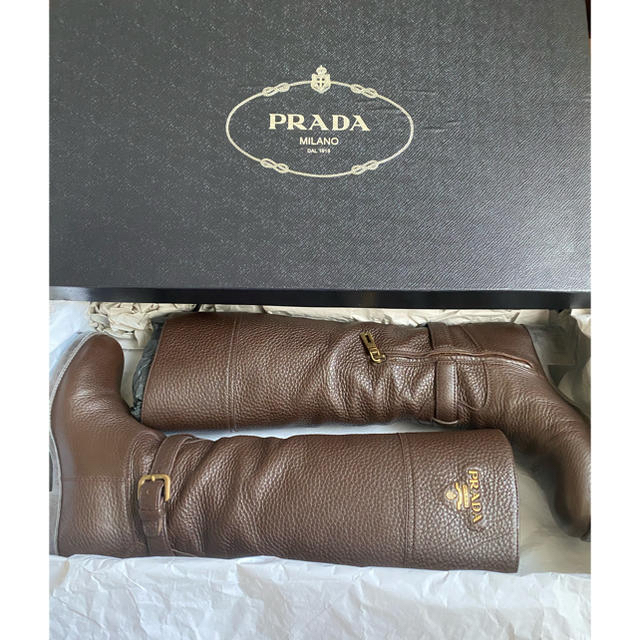 レディースPRADA ロングブーツ