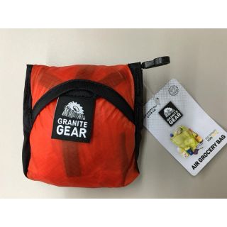 グラナイトギア(GRANITE GEAR)の【新品未使用】グラナイトギア　エコバッグ　(オレンジ)(エコバッグ)