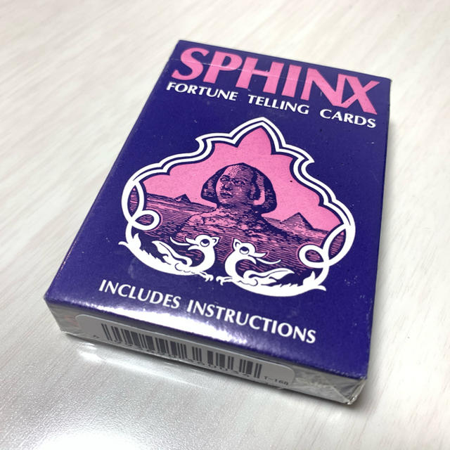 新品未開封 レアデック Sphinx オールドデック 1個 エンタメ/ホビーのテーブルゲーム/ホビー(トランプ/UNO)の商品写真
