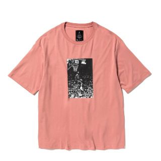 JORDAN UNION Tシャツ ピンクXL(Tシャツ/カットソー(半袖/袖なし))