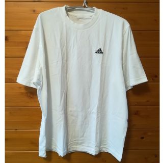 アディダス(adidas)のアディダス メンズコットン ワンポイントTシャツ XL(Tシャツ/カットソー(半袖/袖なし))