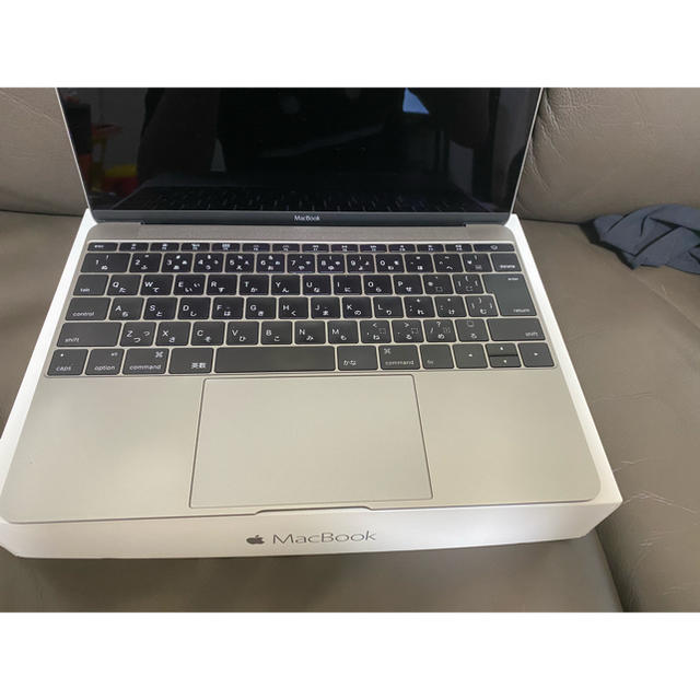 Mac (Apple)(マック)の【美品】MacBook 12インチ 2016年モデル スペースグレー スマホ/家電/カメラのPC/タブレット(ノートPC)の商品写真