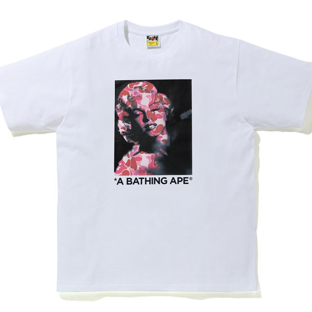 BAPE MARILYN MONROE TEETシャツ/カットソー(半袖/袖なし)