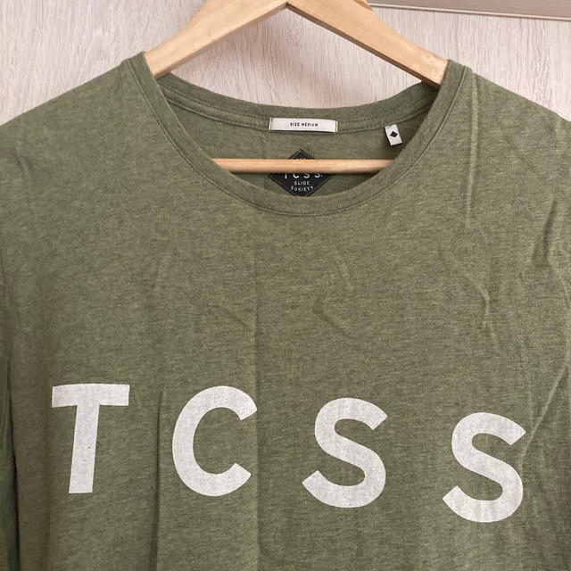 Ron Herman(ロンハーマン)のTCSS tcss カーキ グリーン TEE Tシャツ　M メンズのトップス(Tシャツ/カットソー(半袖/袖なし))の商品写真