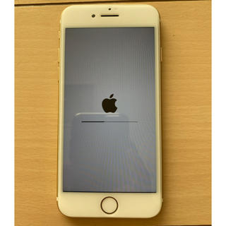 アップル(Apple)のIPhone7 ゴールド　simロック解除済み　128GB(スマートフォン本体)